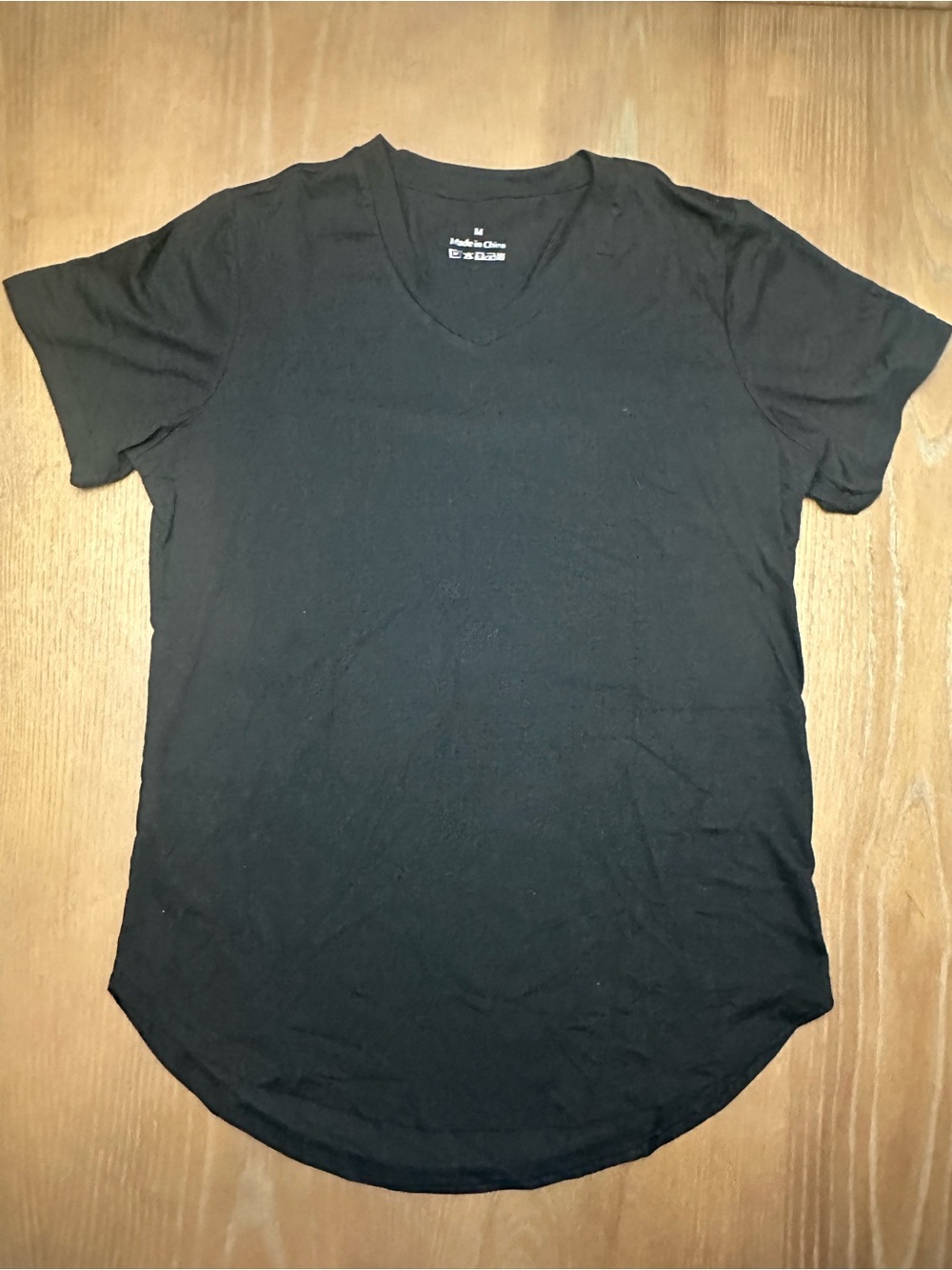 Women’s Black V-Neck T-Shirt